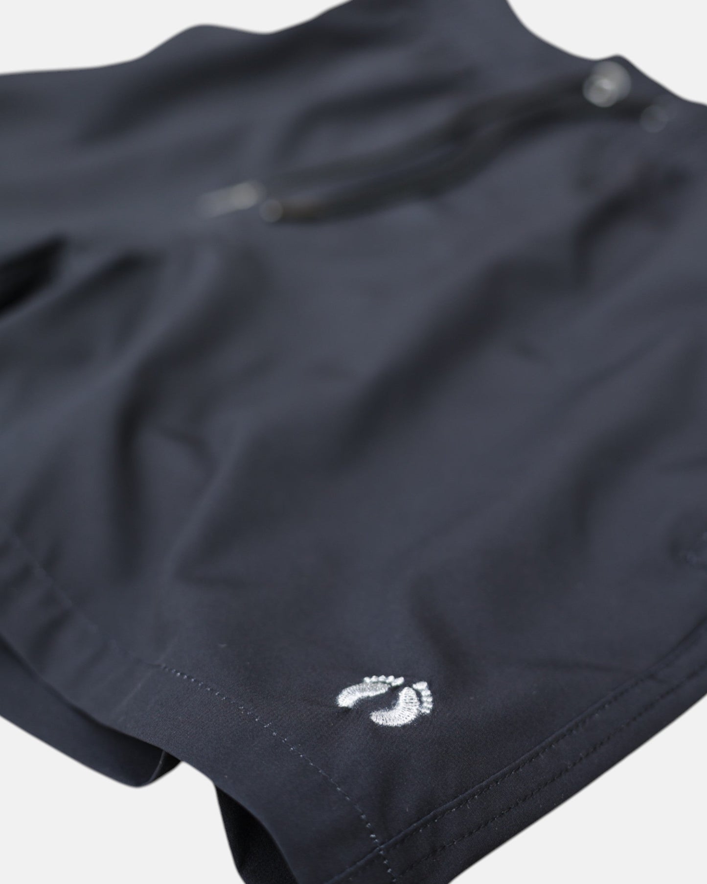 Swim hybrid shorts with inner tights - Black