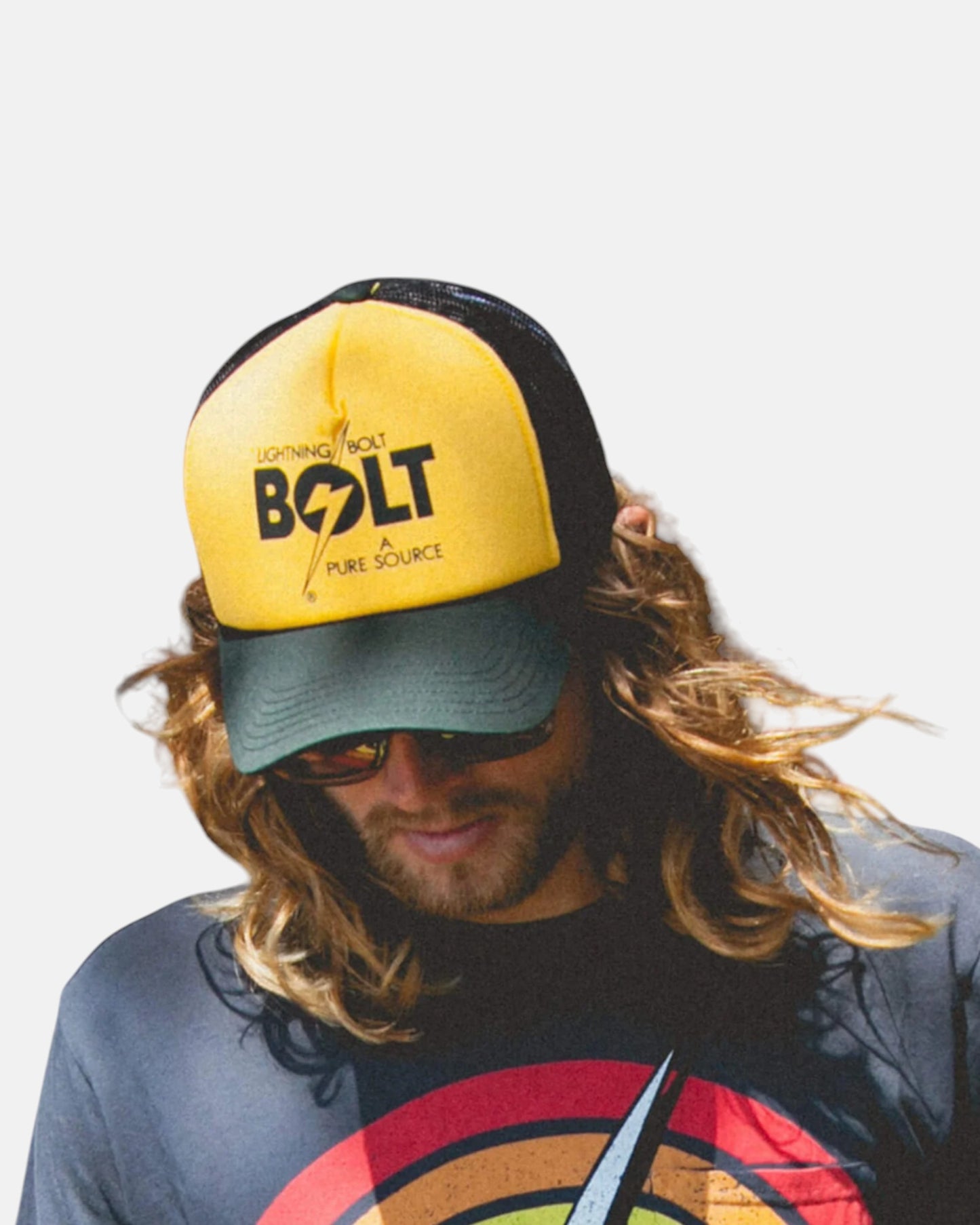 A PURE SOURCE TRUCKER CAP