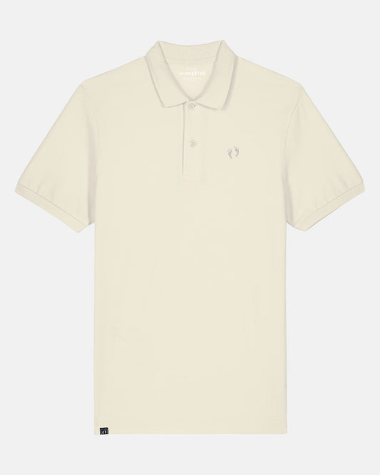 Icon Organic Cotton Polo Shirt - Natural Raw