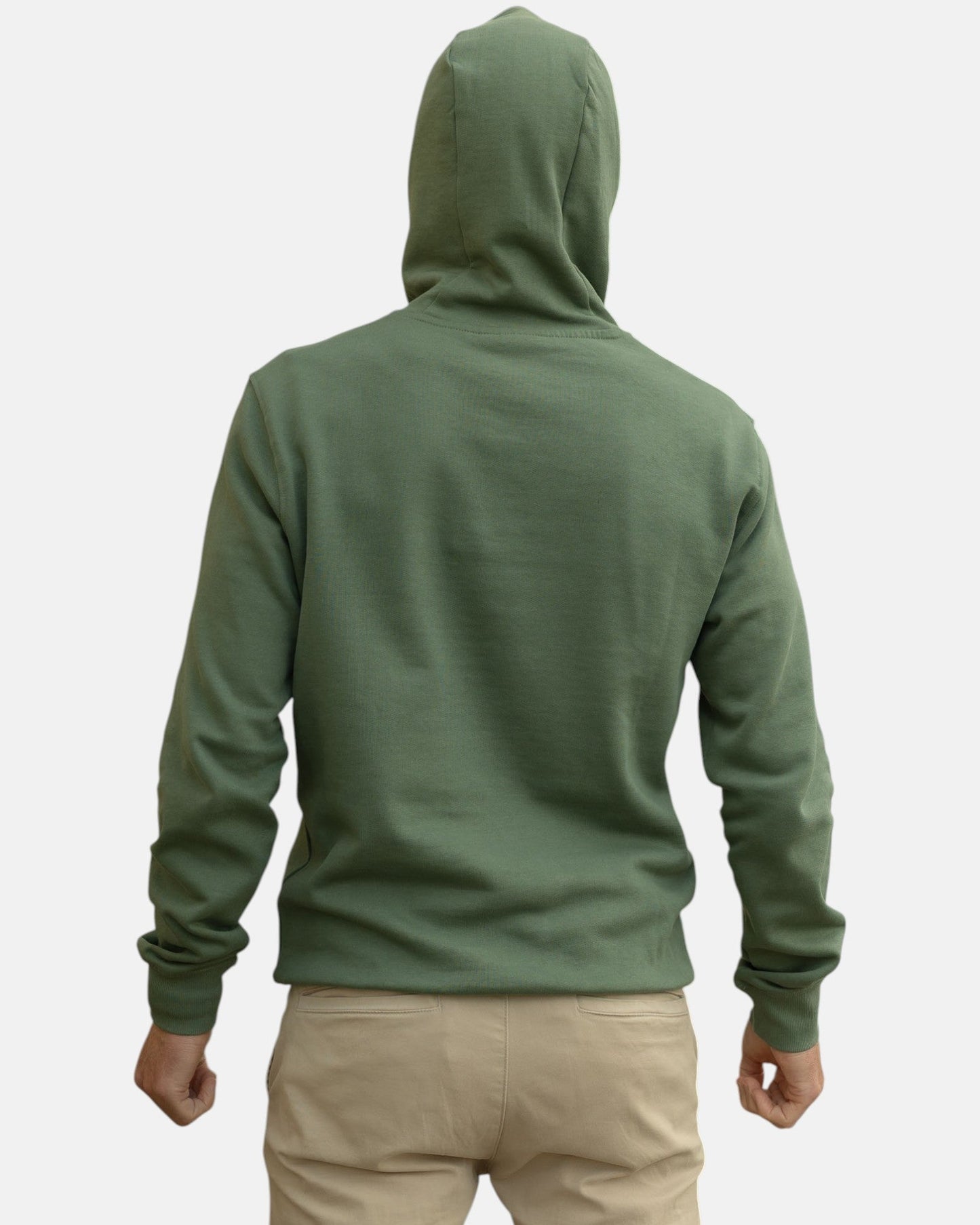 Vintage Logo Organic Cotton Hoodie - Laurel Wreath