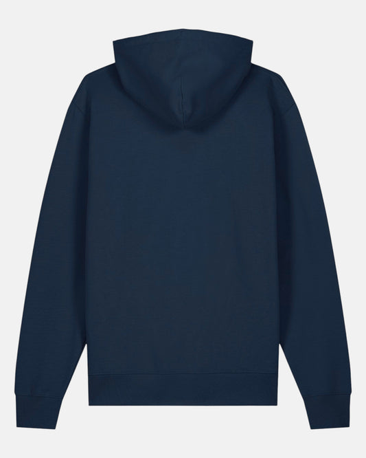 Icon Feet Organic Cotton Hoodie - French Navy W