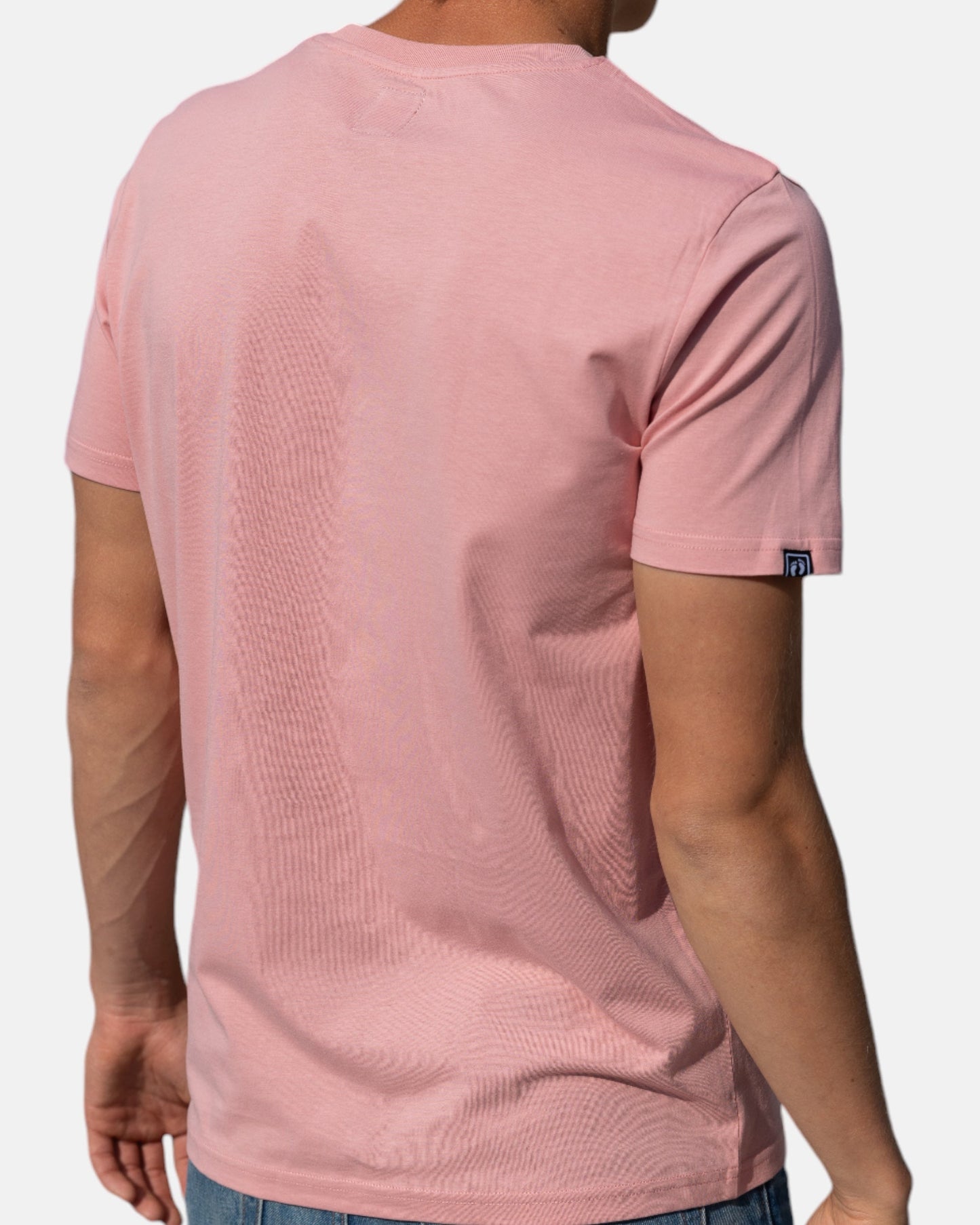 Icon logo t-shirt in 100% organic cotton - Pink