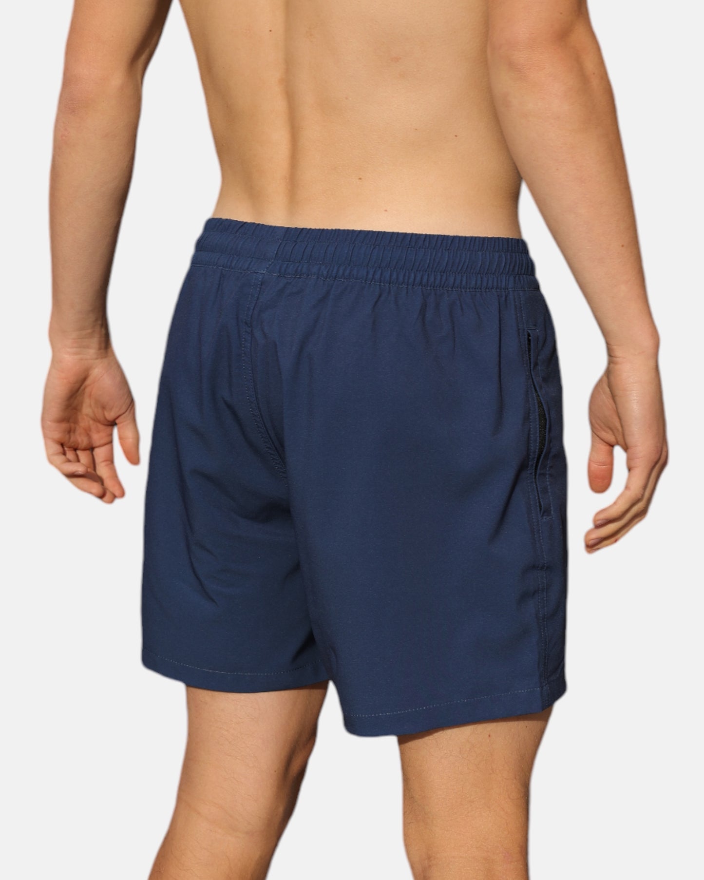 Swim hybrid shorts with inner tights - Navy