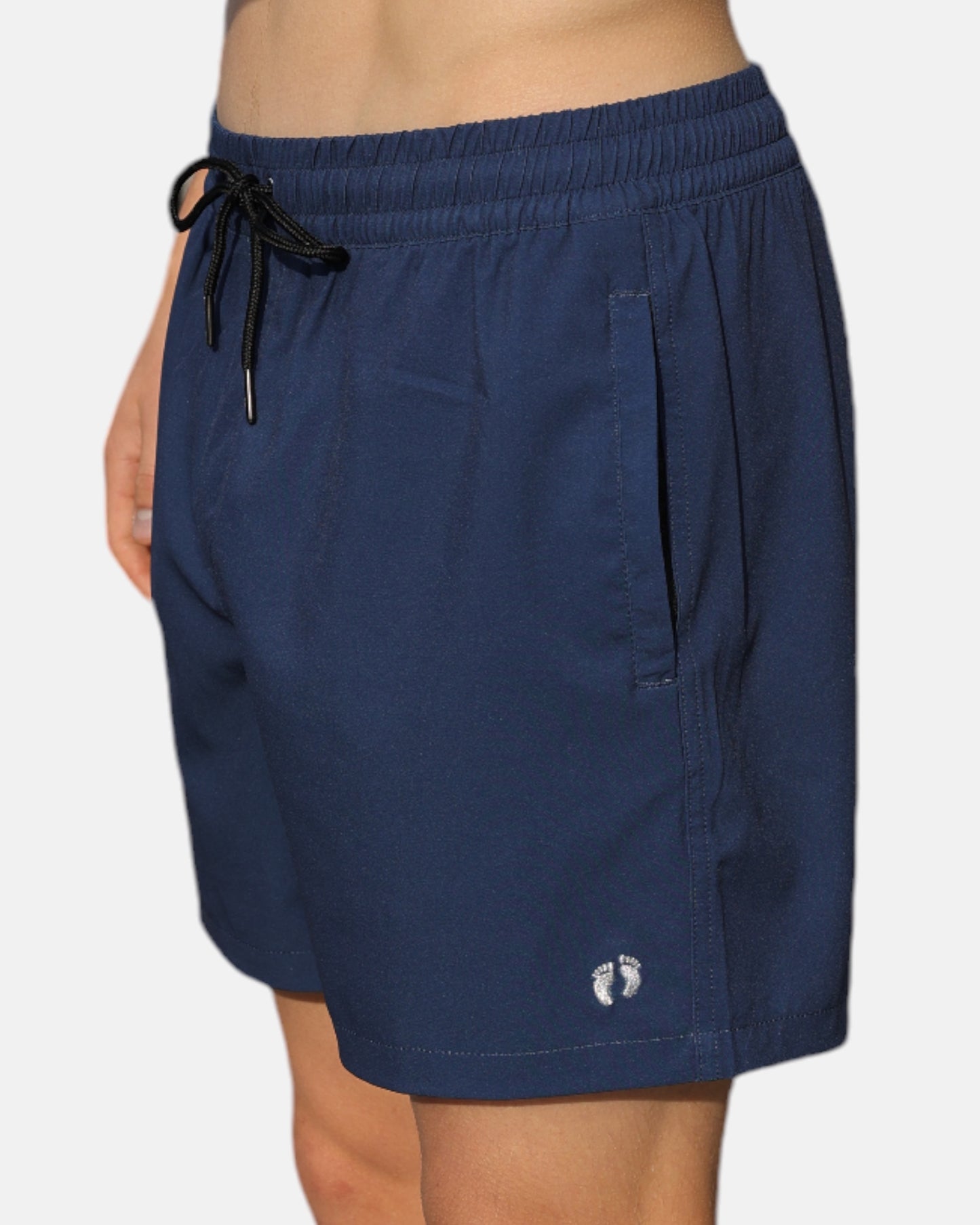 Swim hybrid shorts with inner tights - Navy