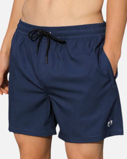 Swim hybrid shorts with inner tights - Navy