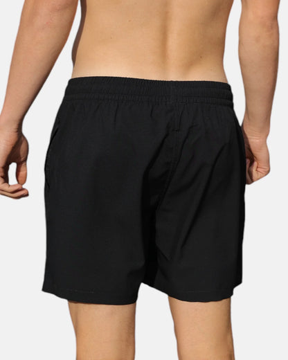 Swim hybrid shorts with inner tights - Black