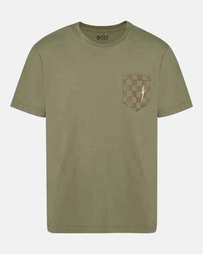 CHECKERED TEE