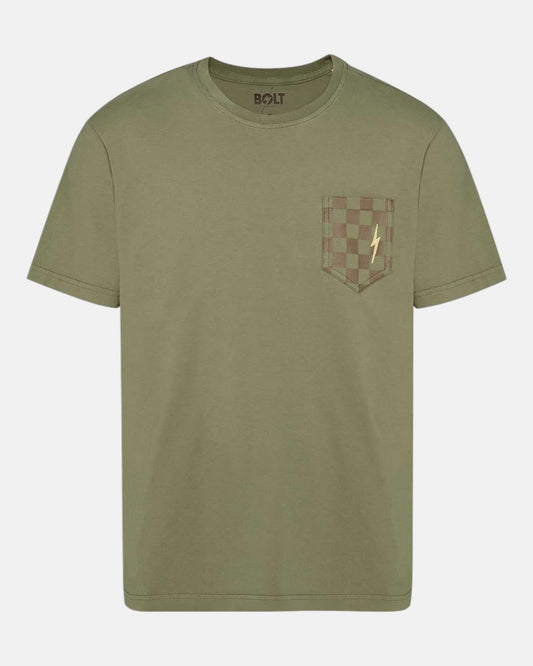 CHECKERED TEE