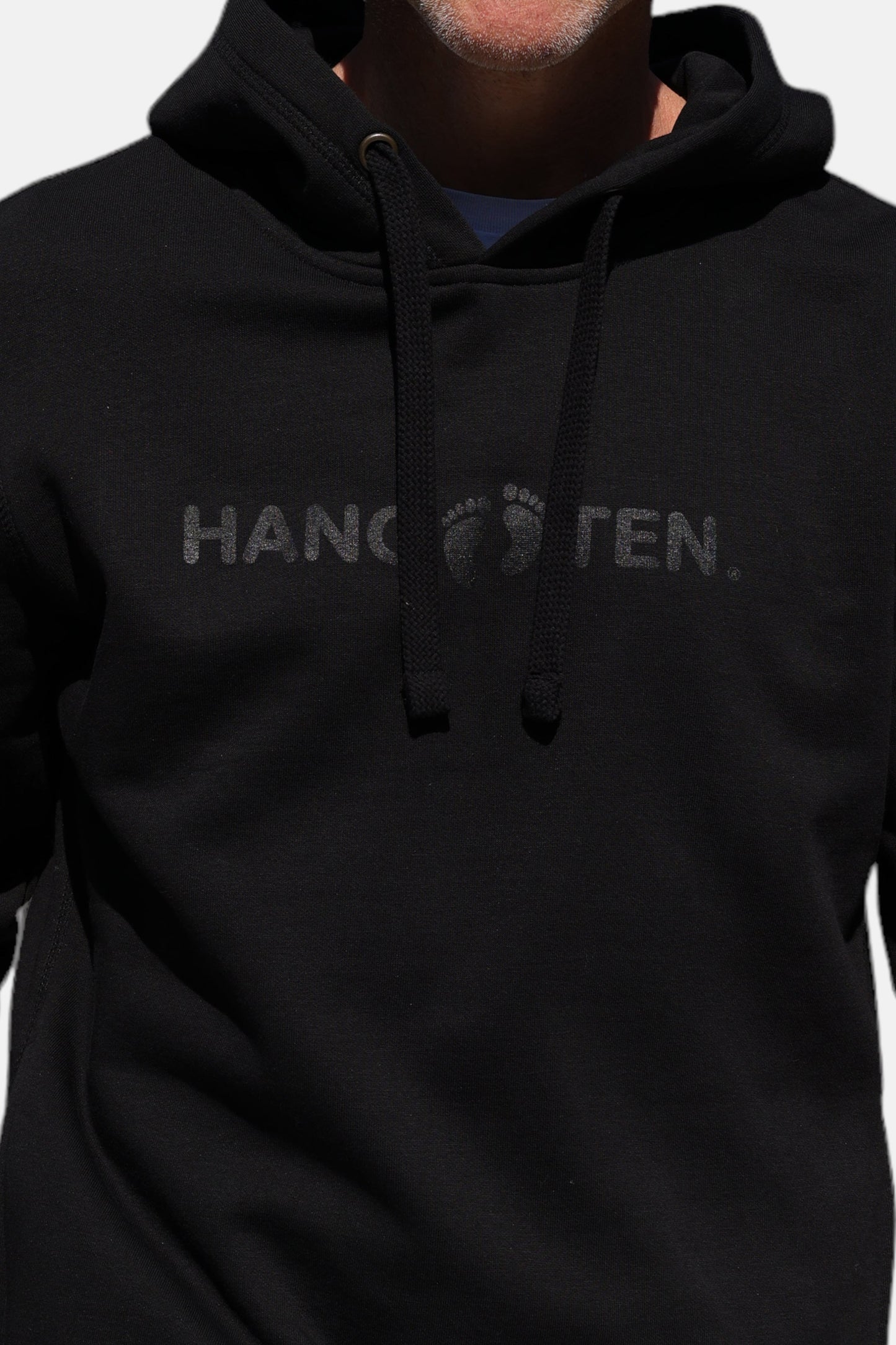 Sweat à capuche avec logo classique Hang Ten - Noir