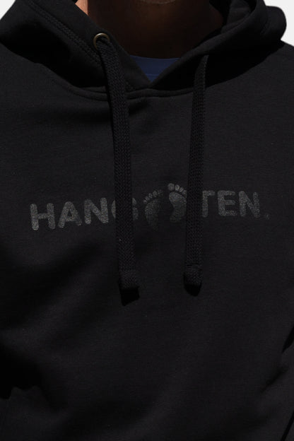 Sweat à capuche avec logo classique Hang Ten - Noir