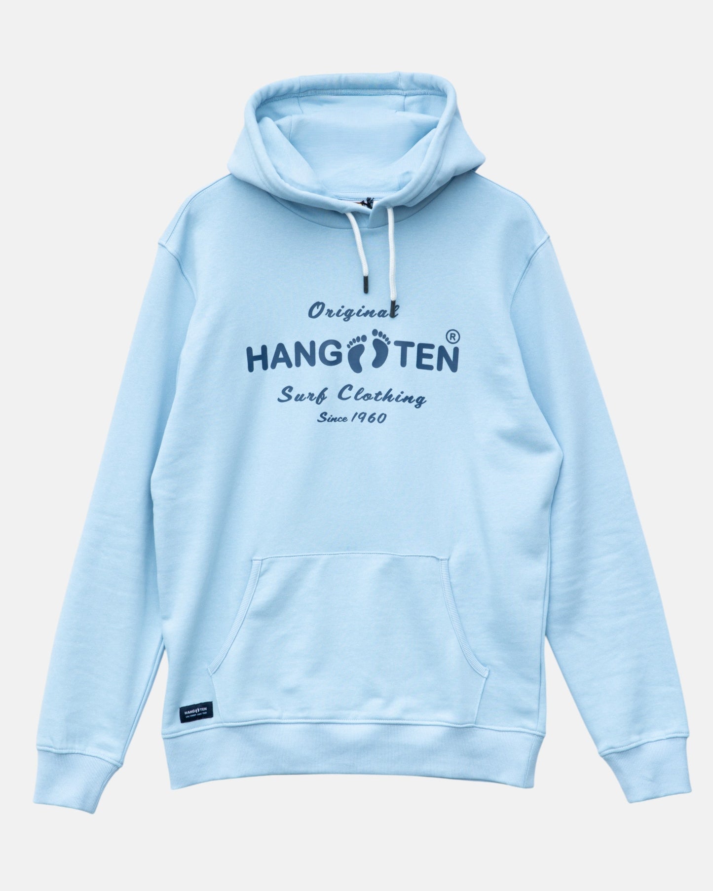 Classic Logo Organic Cotton Hoodie - Powder Blue