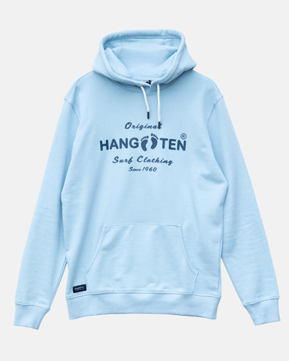 Classic Logo Organic Cotton Hoodie - Powder Blue