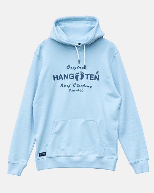 Classic Logo Organic Cotton Hoodie - Powder Blue