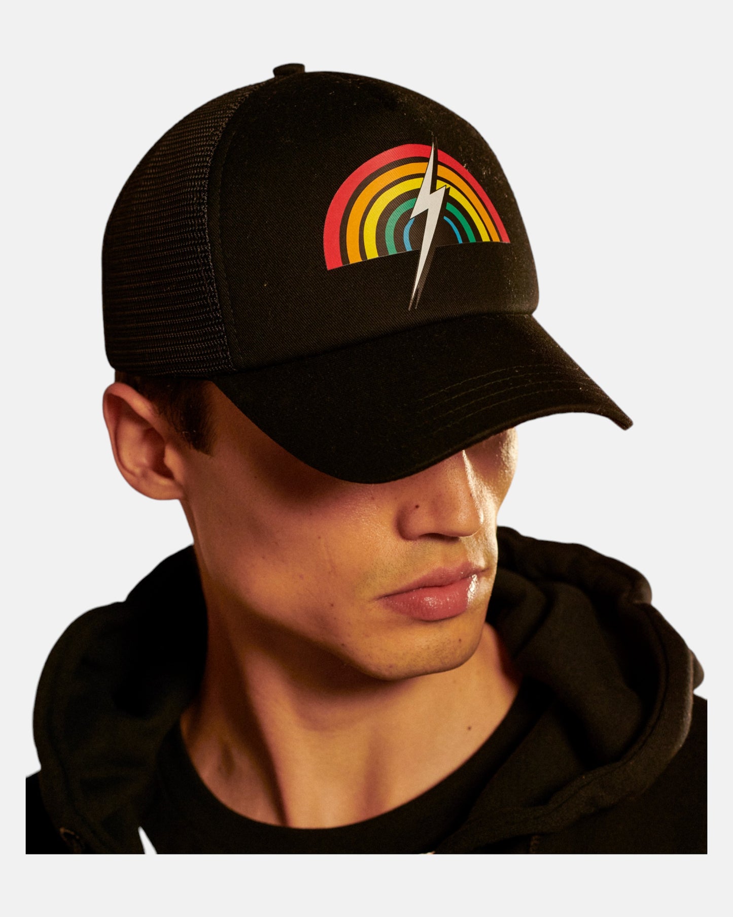 Rainbow Trucker Cap