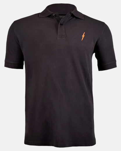 EMBROIDERED BOLT POLO SHIRT