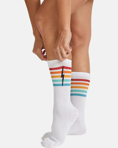 BOLT SOCKS  STRIPES 2 PACK