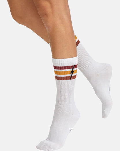 BOLT SOCKS  STRIPES 2 PACK