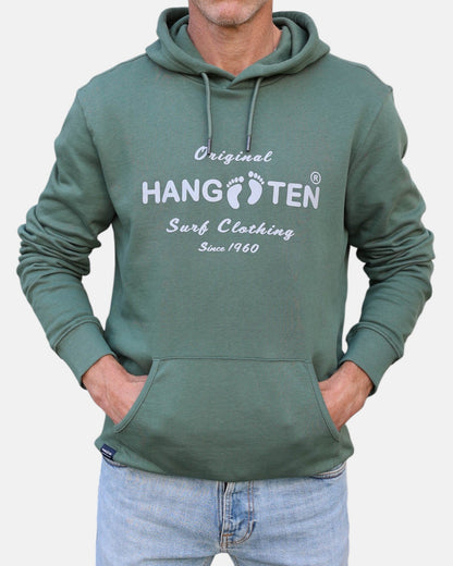 Classic Logo Organic Cotton Hoodie - Laurel Wreath