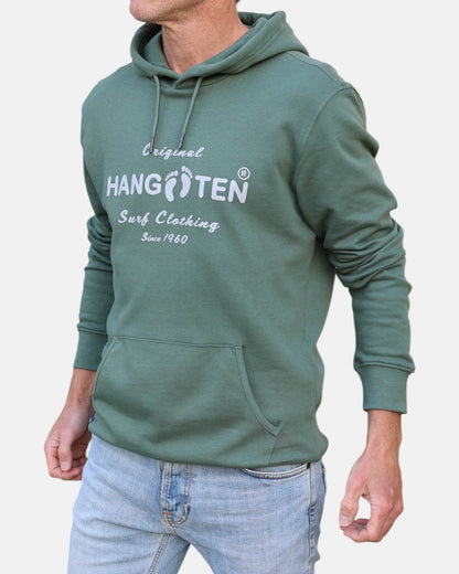 Classic Logo Organic Cotton Hoodie - Laurel Wreath