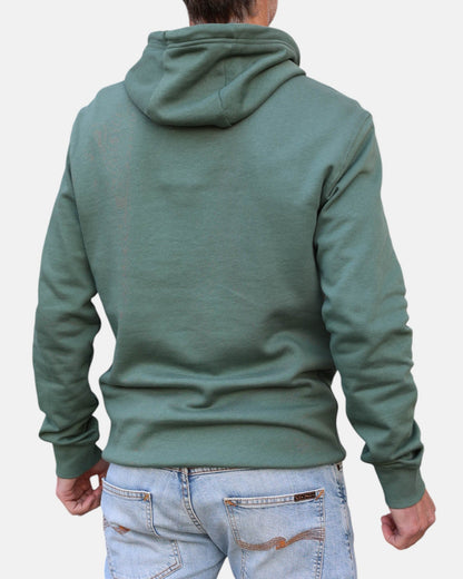 Classic Logo Organic Cotton Hoodie - Laurel Wreath