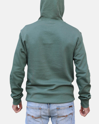 Classic Logo Organic Cotton Hoodie - Laurel Wreath