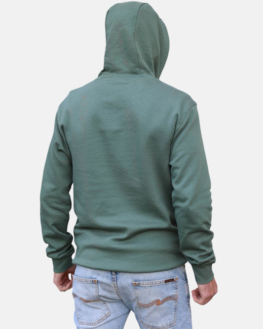 Classic Logo Organic Cotton Hoodie - Laurel Wreath