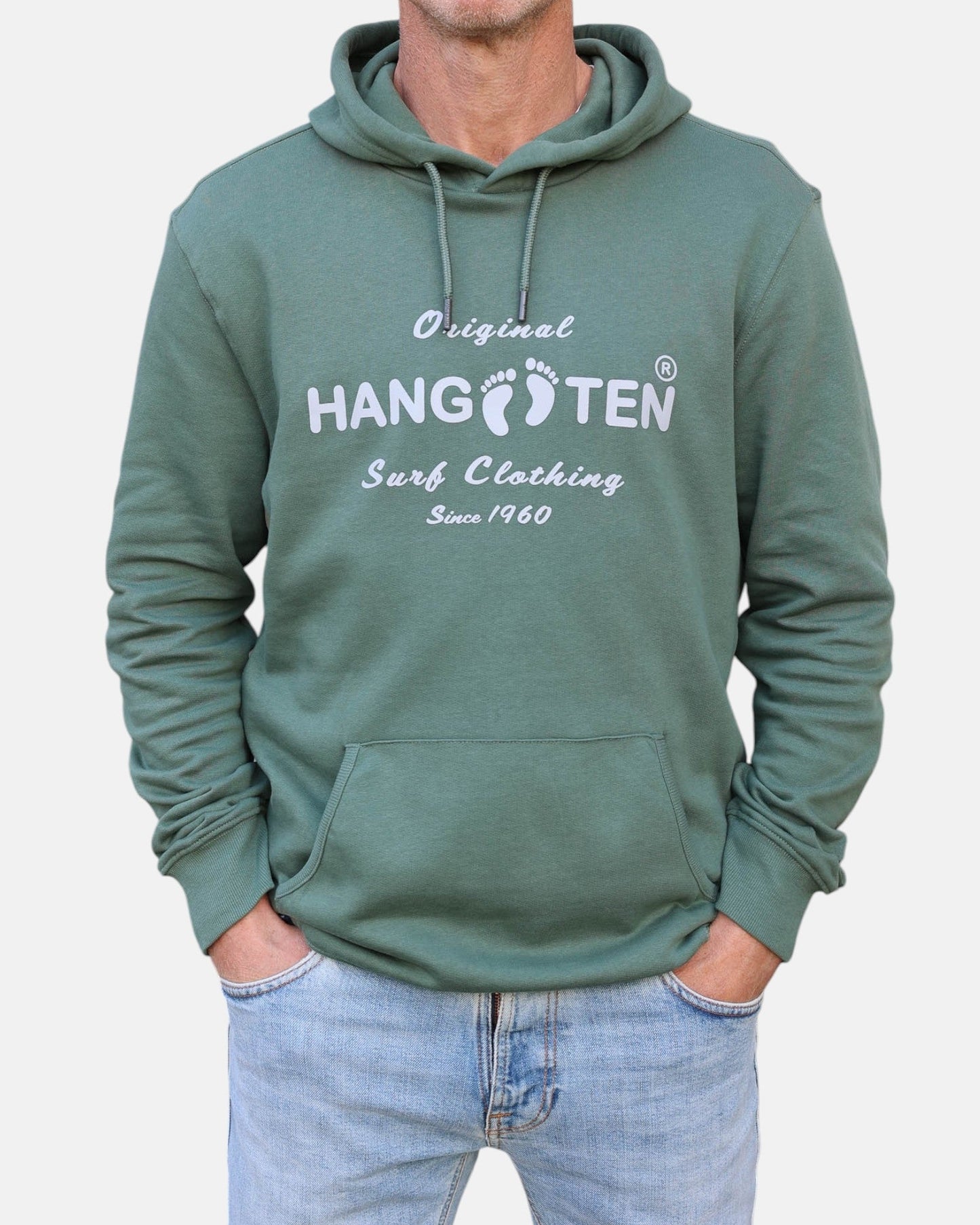 Classic Logo Organic Cotton Hoodie - Laurel Wreath