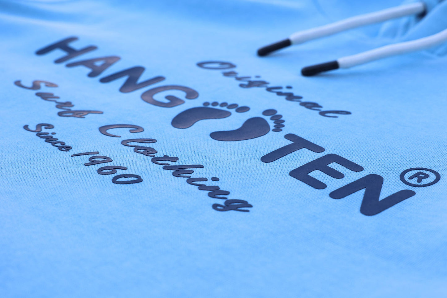 Classic Logo Organic Cotton Hoodie - Powder Blue