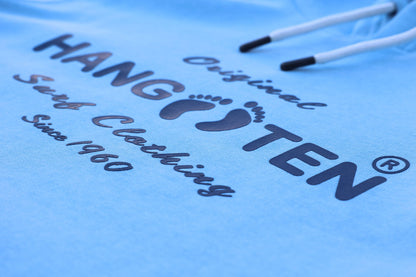 Classic Logo Organic Cotton Hoodie - Powder Blue