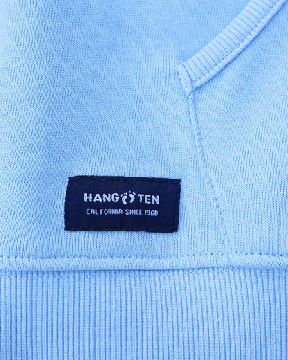 Classic Logo Organic Cotton Hoodie - Powder Blue