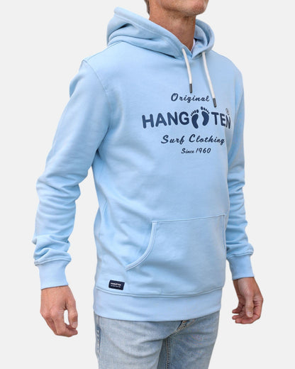 Classic Logo Organic Cotton Hoodie - Powder Blue