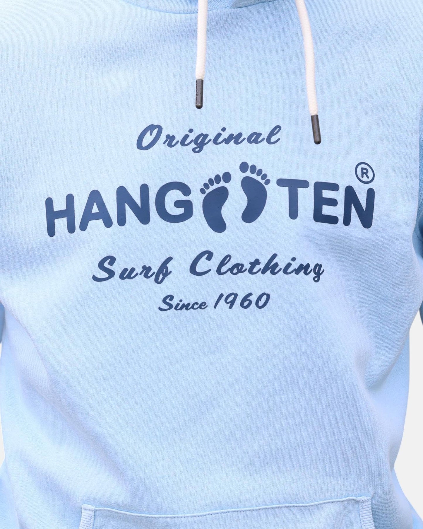 Classic Logo Organic Cotton Hoodie - Powder Blue
