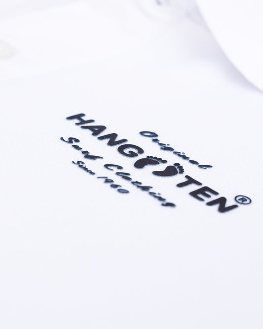 Classic Logo Organic Cotton Polo Shirt - White