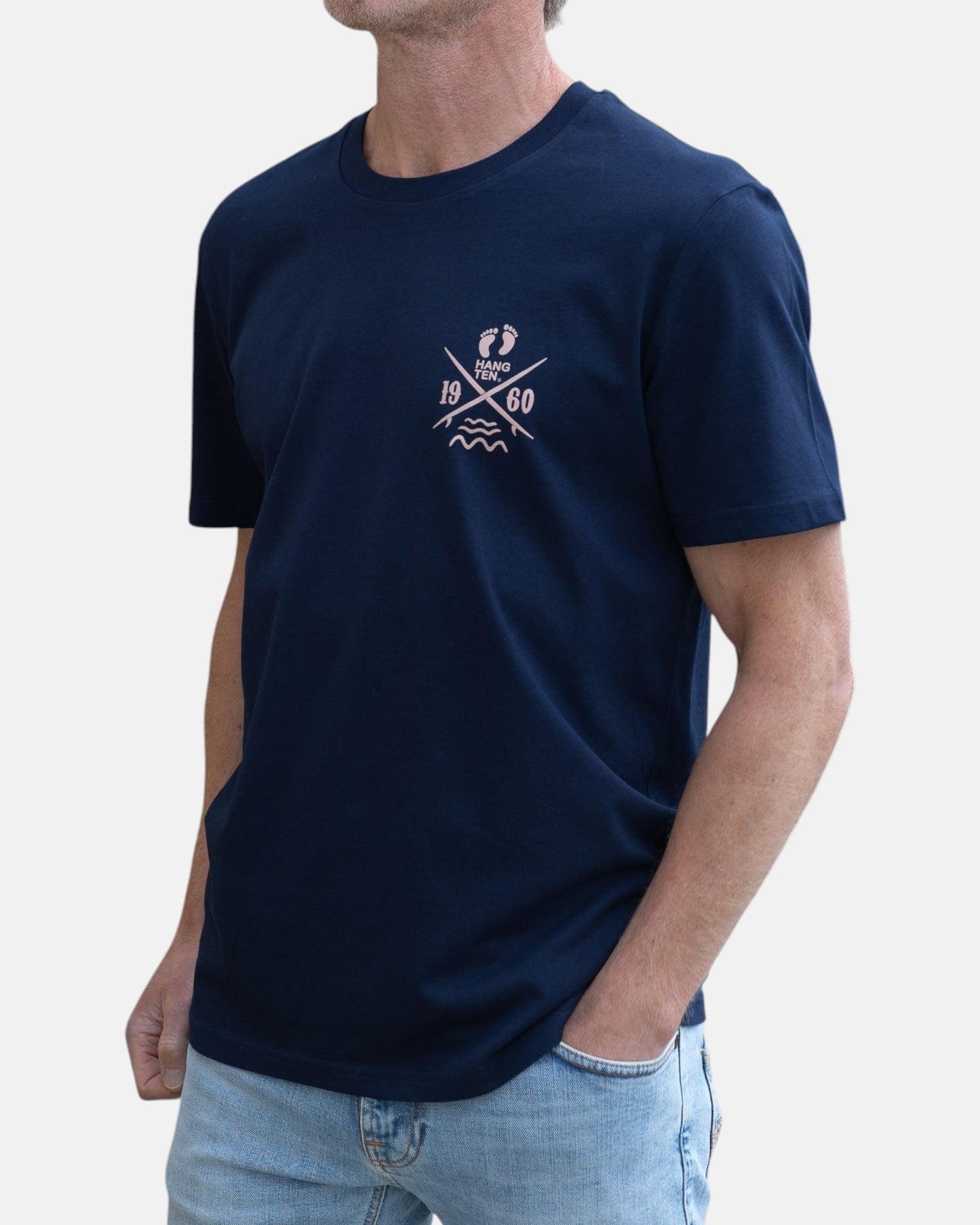 Cross Boards T-shirt - French Navy