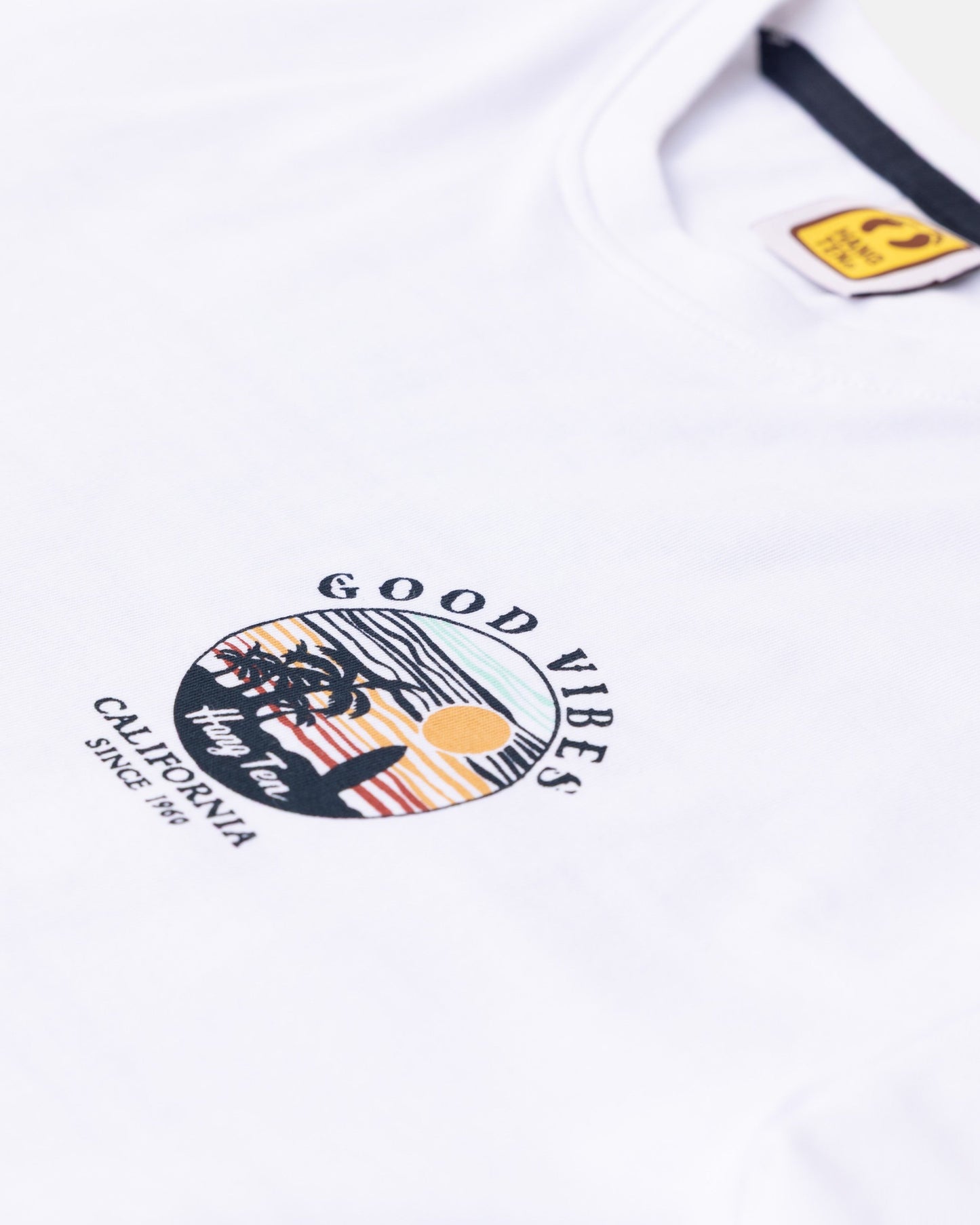 Good Vibes Organic Cotton T-shirt - White