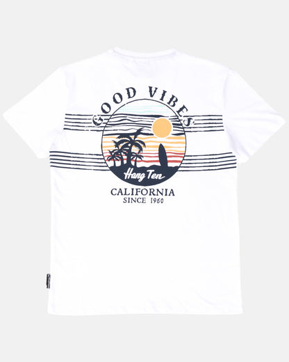 Good Vibes Organic Cotton T-shirt - White