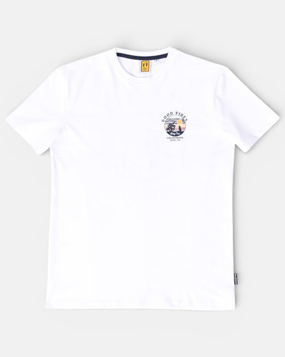 Good Vibes Organic Cotton T-shirt - White
