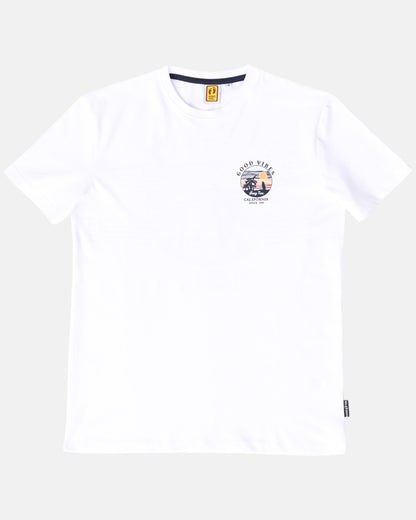 Good Vibes Organic Cotton T-shirt - White