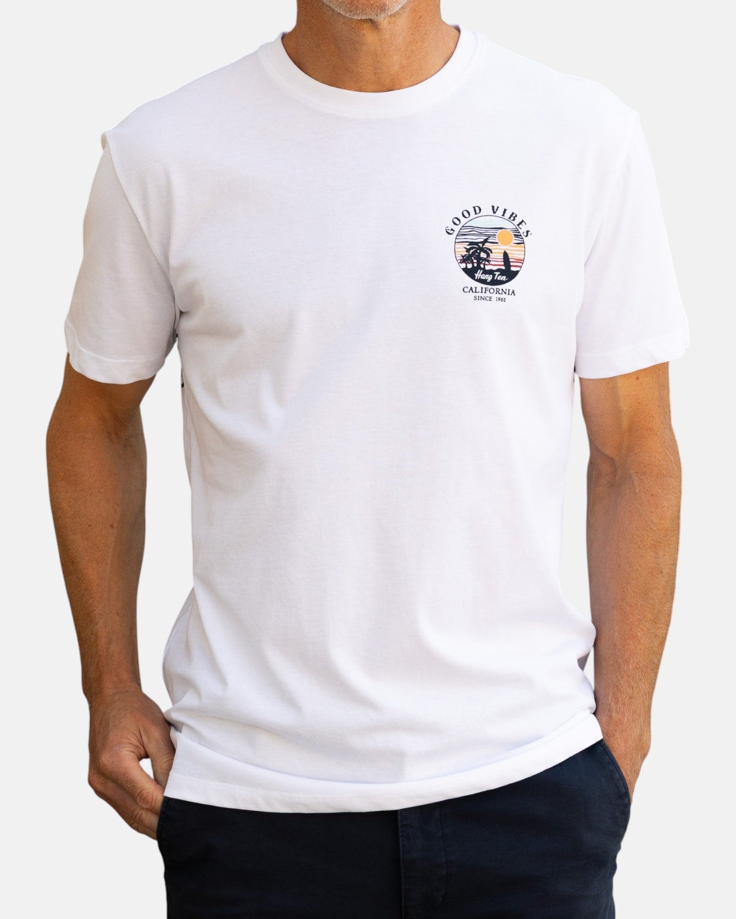 Good Vibes Organic Cotton T-shirt - White