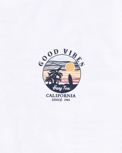 Good Vibes Organic Cotton T-shirt - White