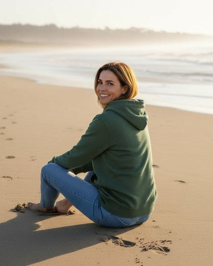 Icon Feet Organic Cotton Hoodie - Laurel Wreath W