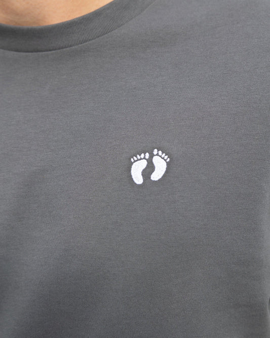 Icon logo t-shirt - Anthracite