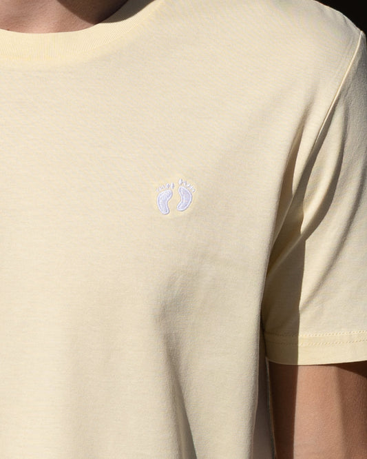 Icon logo t-shirt - Light yellow