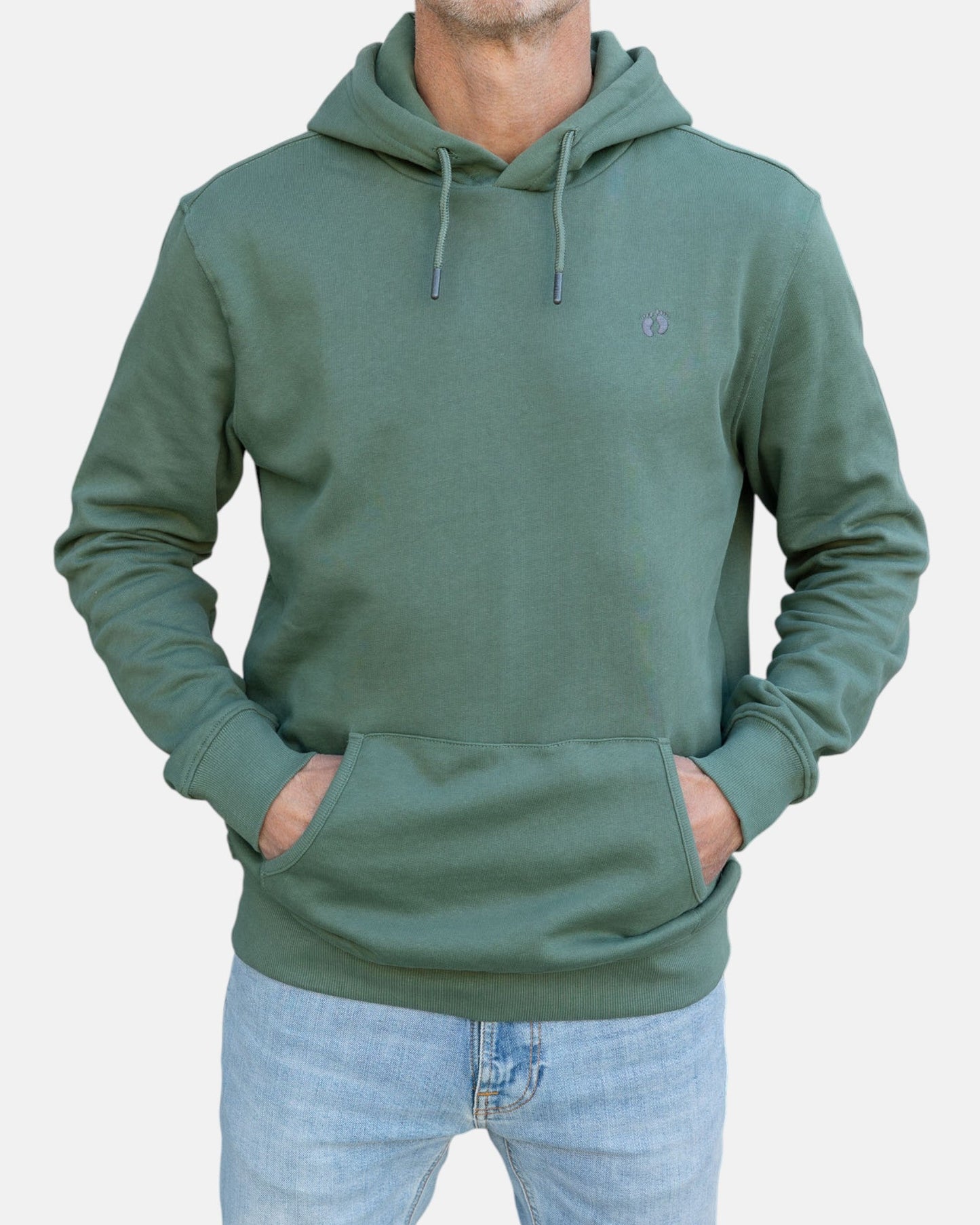 Icon Feet Organic Cotton Hoodie - Laurel Wreath