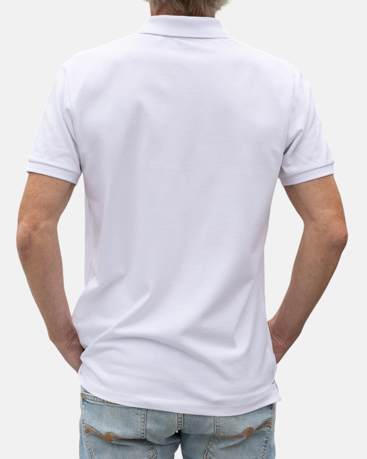 Icon Organic Cotton Polo Shirt - White