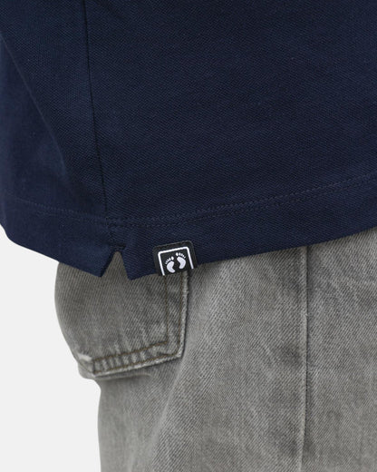 Icon Organic Cotton Polo Shirt - French Navy