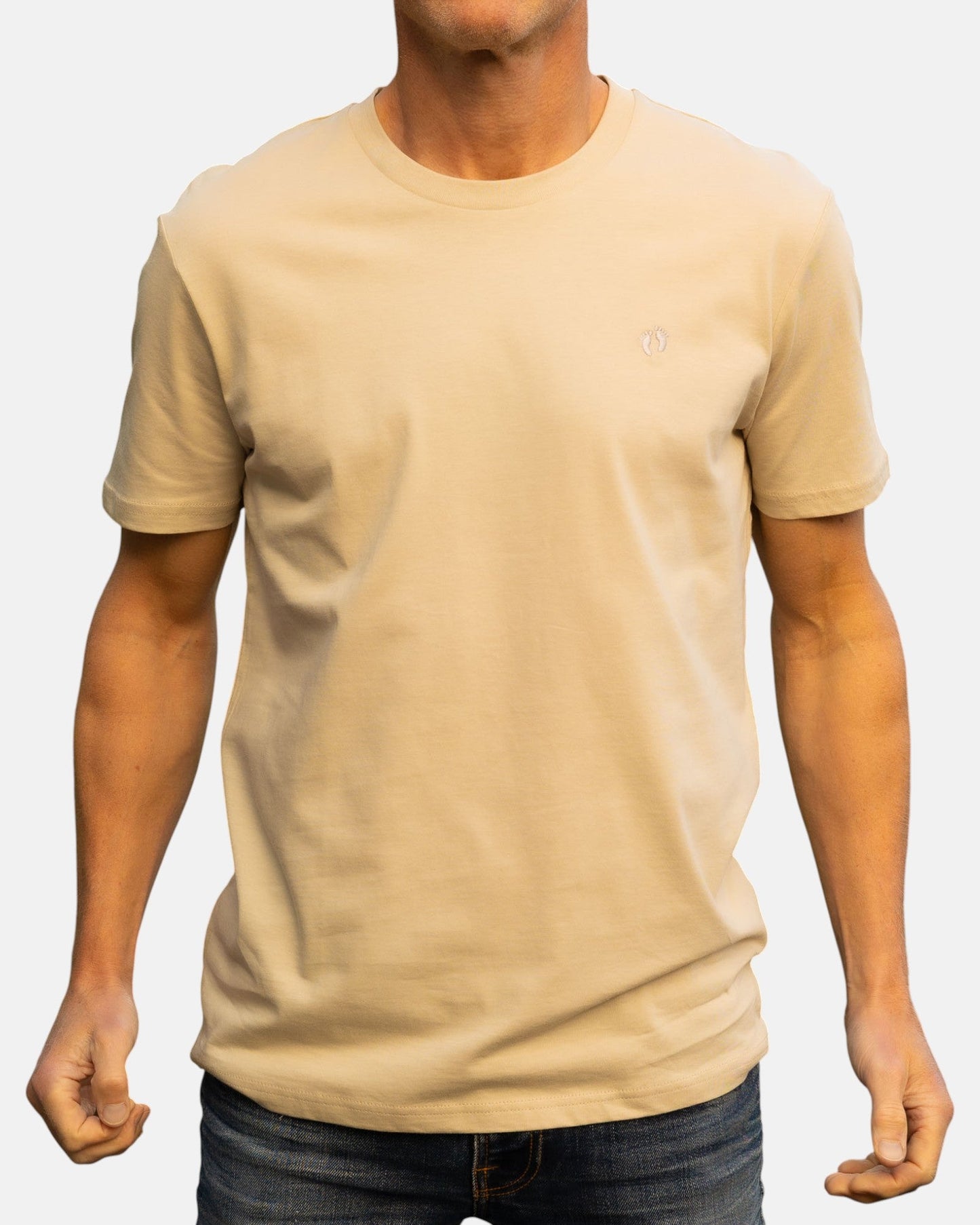 Icon logo t-shirt - Desert Dust