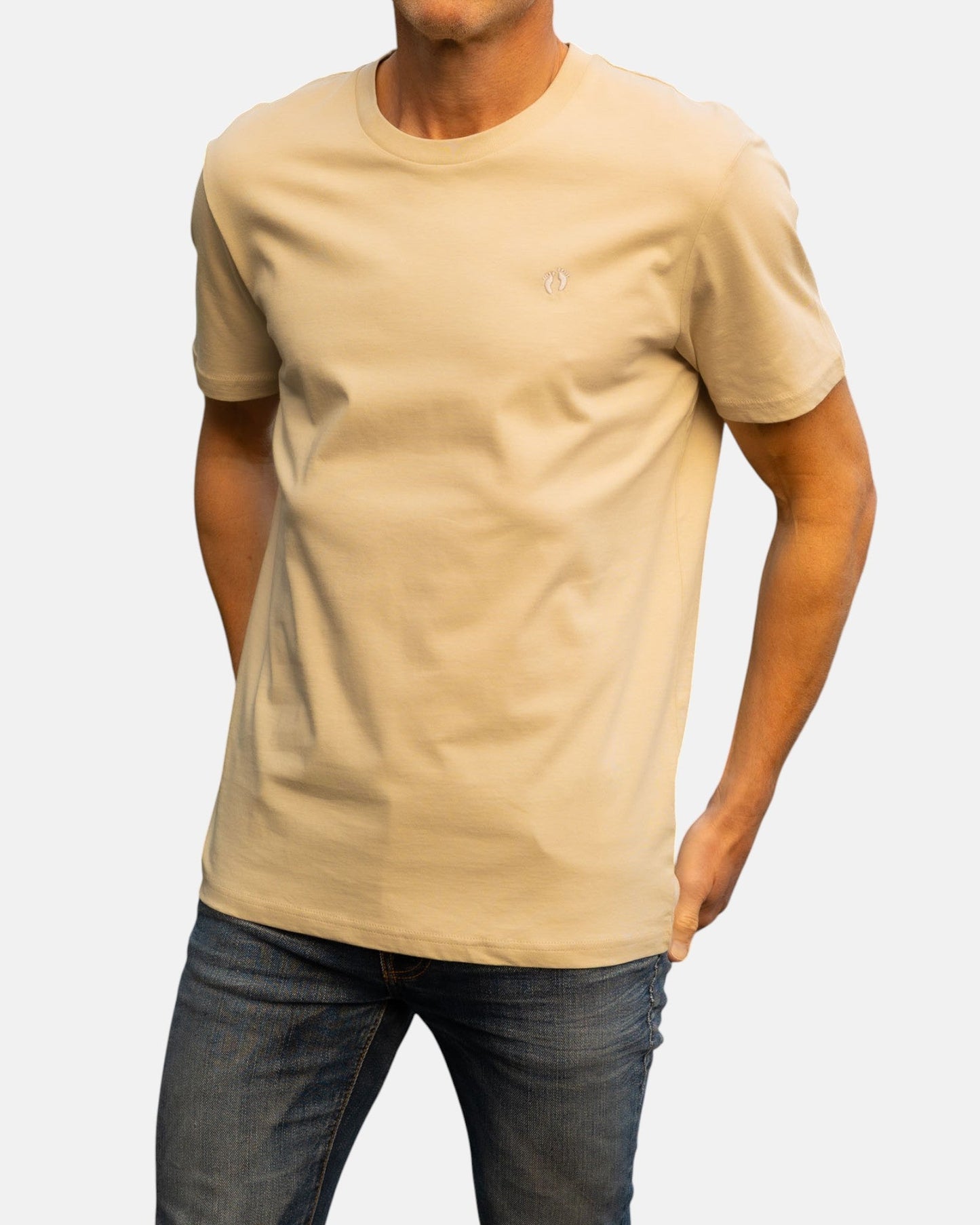 Icon logo t-shirt - Desert Dust