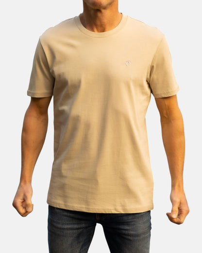 Icon logo t-shirt - Desert Dust