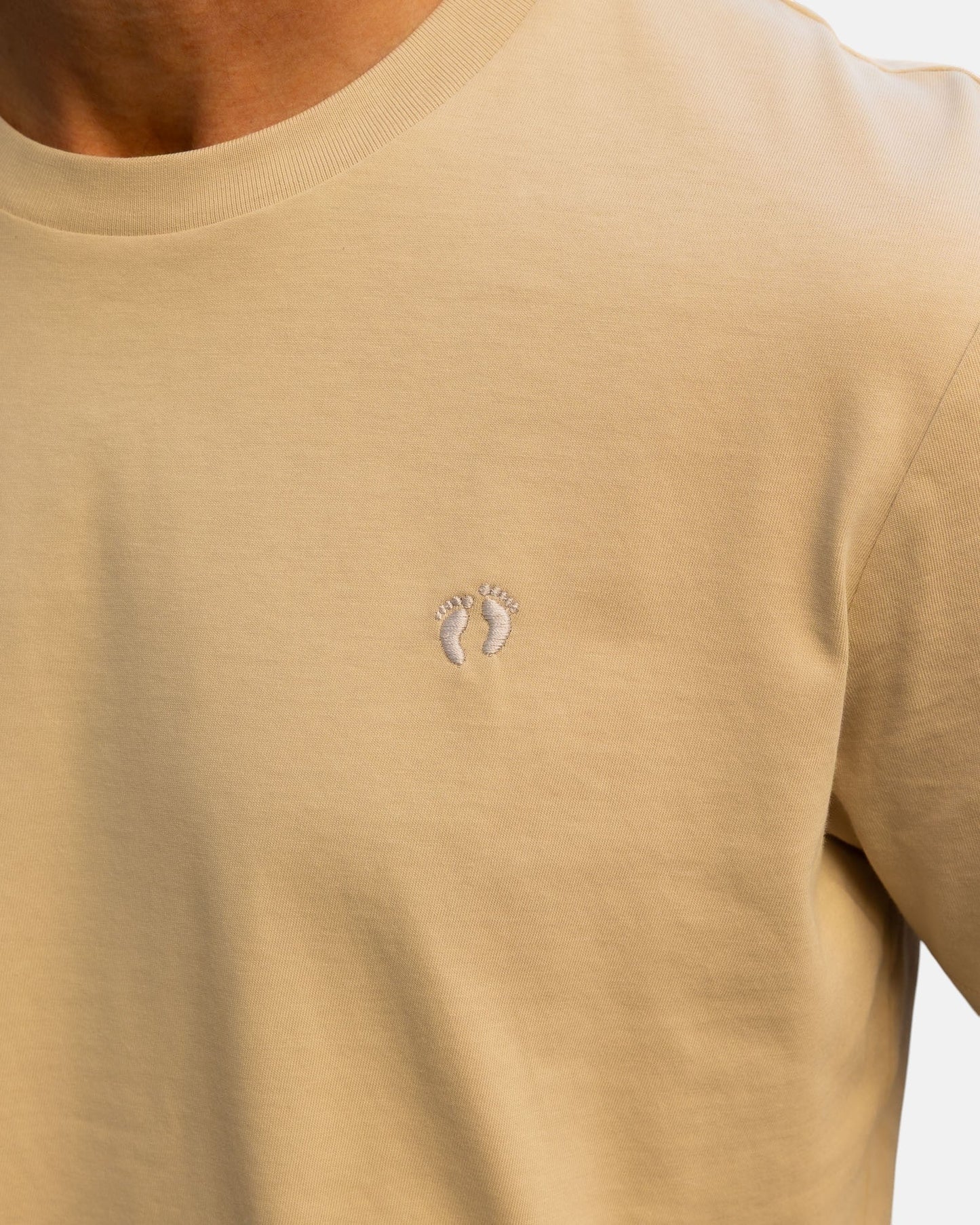 Icon logo t-shirt - Desert Dust